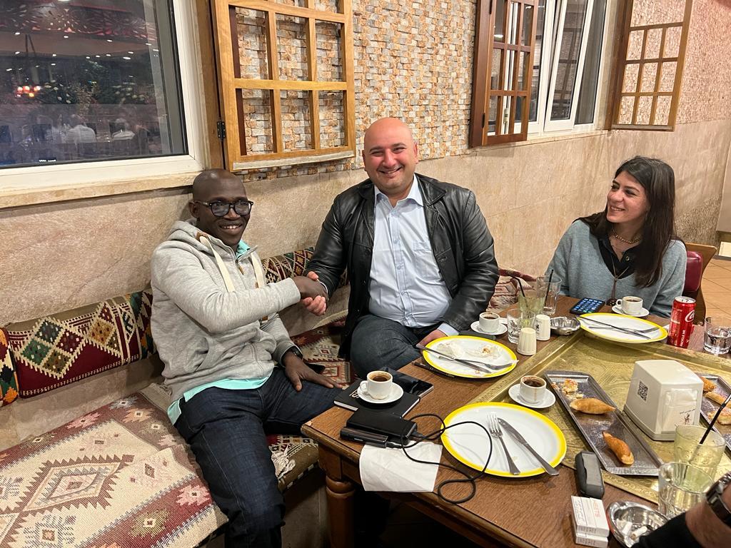 Holy land sunset view